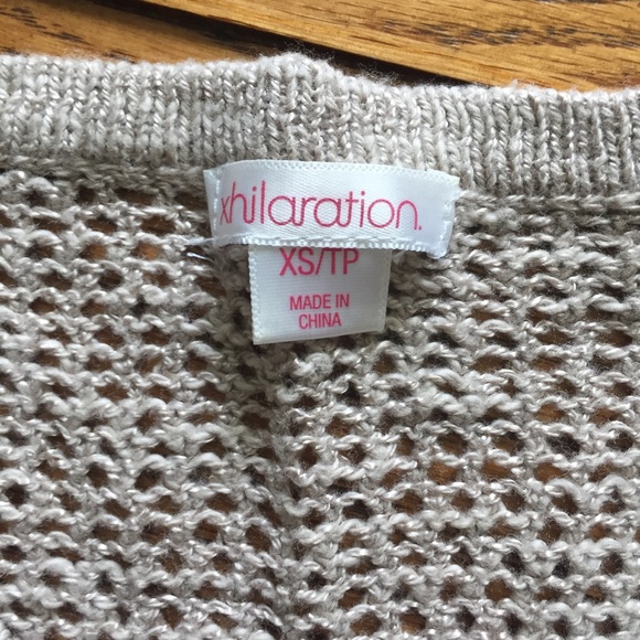 High-Low Knitted Tee - Picture 3 of 3